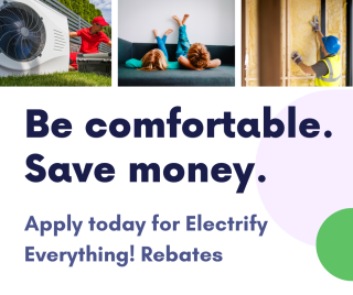  Be comfortable and save money. Check your eligibility for this rebate program today!