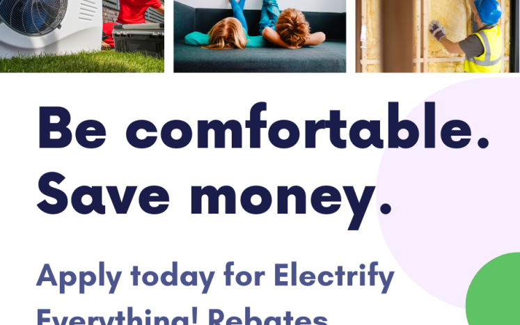  Be comfortable and save money. Check your eligibility for this rebate program today!